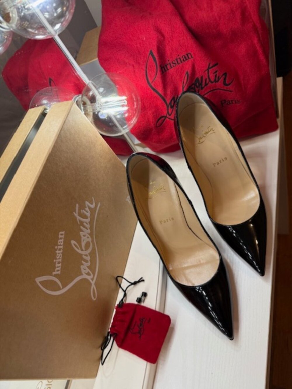 Christian Louboutin So Kate 120 mm Pumps - Patent calf leather - Black - Women